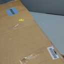 47.24" Round Dining Table for 4-6 Person, Round Kitchen Table with Wood Top, Circle Dinner Pedestal Tables with Metal Legs for Dining Room Kitchen (White Marble)