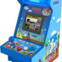 My Arcade Sonic Mighty Player: Sonic Toys, 4 Sega Games, 11" Arcade, Large