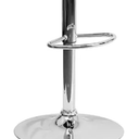 RAJCHAIR Bar Stool Chair Leg Replacement - 2 Piece | Accessories with Footrest Repair Parts for Counter Height Stool, Steel, Screw, Kitchen, Doctor Stools | Hole 10 x 10 cm | 4-Hole Plate