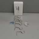 Frienda 6 Pcs Curtain Rod Brackets Adjustable Holder Wall for 1 Inch Diameter Curtain Rod General Bracket Hooks with Screws (Tinned Silver)