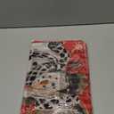 Artoid Mode Red Snowman Snowflake Let it Snow Winter Table Runner, Seasonal Christmas Kitchen Dining Table Decoration for Home Party Decor 13x72 Inch