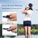 Golf Grip Trainer Aid, Golf Swing Training Aid, Grip Trainer Golf Club to Improve Train Correct Right Hand Position