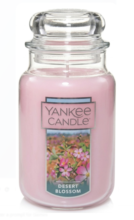 YANKEE CANDLE DESERT BLOOMS 22 OZ 1 WICK CANDLE