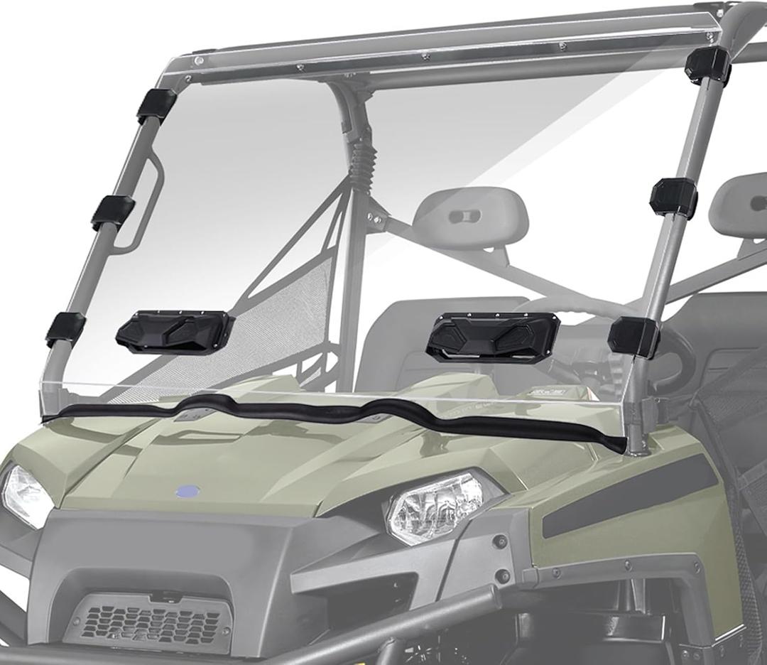 StarknightMT Ranger 800 570 Vented Windshield, Scratch-Resistant Front Windshield Compatible with Polaris 2010-2014 Ranger XP 800/Crew, 2010-2016 Ranger 800 6x6, 2016-2025 Ranger Full Size 570