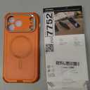 ESR for iPhone 17 Pro Max Phone Case with Stash Stand, 7X Military-Grade Drop Protection with Camera Control, Shock-Absorbing Rugged Cover, Compatible with MagSafe Accessories, Cyber Series, Orange