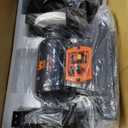 WEN BG625V 2.5-Amp 6-Inch Variable Speed Bench Grinder with Flexible Work Light , Black