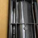 Natotela 39.4x6.1x5.5in A15 Deep Profile HDPE Trench Drain System, 1 Pack, Black with HDPE Grate