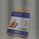 Gel Finger Cots Protectors, Silicone Fingers Covers Bandages Caps Sleeves for Fingertip Thumb Protection, Ideal for Trigger, Arthritis, Cracking, Blisters, Callus, Hangnail & Pain Relief (Nude, 10M+4L+4S)