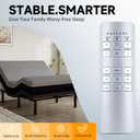 ZWP RF339 Replacement Remote Control for OKIN Tempur Saatva Lineal 81649 RF339 JLDK.26.07.11 Adjustable Bed Base