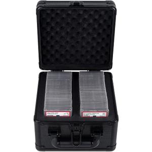 Graded Card Storage Box, PSA Slab Card Case for Graded Cards Sports Cards, Baseball Trading Card Case Holder Fits PSA, CSG, BGS and Top Loaders