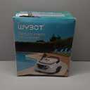 WYBOT A1 Cordless Robotic Pool Cleaner, Automatic Pool Vacuum for Above Ground with 120 Mins, Double Filters, LED Indicator, Charge in 2.5 Hours, Ideal for Above & In-ground Flat Pools - Whitegreen