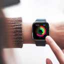 2 x 2 Pack Privacy Case for Apple Watch Screen Protector, Anti-Spy Tempered Glass Film Apple Watch Cover Hard PC Case Bumper for iWatch Series 6/5/4/SE 2/SE 3 - Clear/Clear 44mm