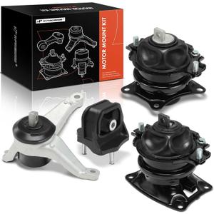 A-Premium 4PCS Engine Motor Mount and Transmission Mount Set Compatible with Acura RDX 2013-2018, 3.5L, Automatic Transmission