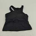 BRXL Buttery Soft Scoop Neck Athletic Tank Tops for Women with Built in Bra Waist Length Racerback Yoga Fitted Tank Top L