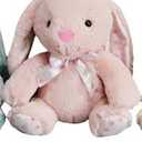 Bunny Stuffed Animal - Medium 16" Adorable Rabbit Plush Toy Gift for Kids
