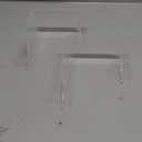 2pcs Acrylic Shofar Stand Clear Transparent Shofar Stand Sturdy Shofar Holder for Home Office Decor