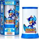 Wow Stuff! Light Revealers Lamp - Sonic The Hedgehog - 7.5" Night Light, 360 Image Scene & Character Reveal, Auto-Off, Illuminating Kids Room Decor