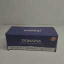 DONAMA Cervical Pillow for Neck Pain Relief,Contour Memory Foam Pillow,Ergonomic Orthopedic Neck Support Pillows for Side,Back and Stomach Sleepers with Breathable Pillowcase-Black (Queen Size 24.8"Lx14.96"Wx5.51"H)