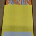 METAPRINT 48 Pcs Rainbow Paper Gift Bags with Handles in Bulk, 5.8x3.2x8.25 inch Small Kraft Paper Bags for Birthdays, Party Favors, Wedding (8 Colors)