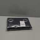 NICETOWN Black Blackout Curtain 68 inch Length, W55 x L68 Inch, 8 Grommets Top, 1 Piece, Thermal Insulated Modern Window Treatment Soundproof Drape Panel for Bedroom/Living Room