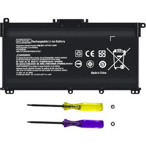 HT03XL Battery L11119-855 HTO3XL Laptop Replacement for HP Pavilion 15-DA 15-DB 15-DW 15-CS 15-DY 17-by 17-CA 14-CE 14-CF 14-DF 14-DQ 14-DK 15z-cw100 15-da0014dx 15-DB0011DX 15-cs0053cl HSTNN-LB8M (black 41.9W)