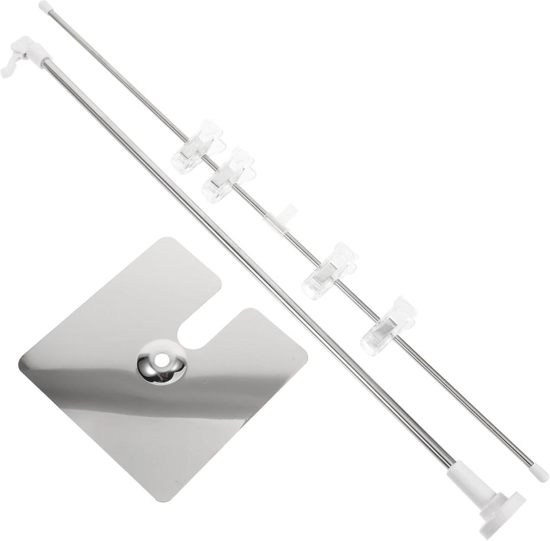 ARTIBETTER Portable T-shaped Poster Stand Height Adjustable Advertising Display Rack for Outdoor Indoor Events