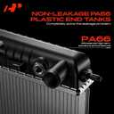 A-Premium Engine Coolant Radiator Assembly Compatible with BMW 320i, 320i xDrive, 330e, 330i, 330i GT xDrive, 330i xDrive, 340i, 340i xDrive, 340i GT xDrive, 430i, 430i xDrive, 440i, 440i xDrive