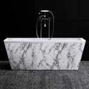 Livelynine 197x24 Inch Marble Contact Paper Peel and Stick Countertops for Kitchen Waterproof Granite Countertop Paper Marble Wallpaper Granite Paper for Furniture Desk Cover Bathroom Vanity Wide