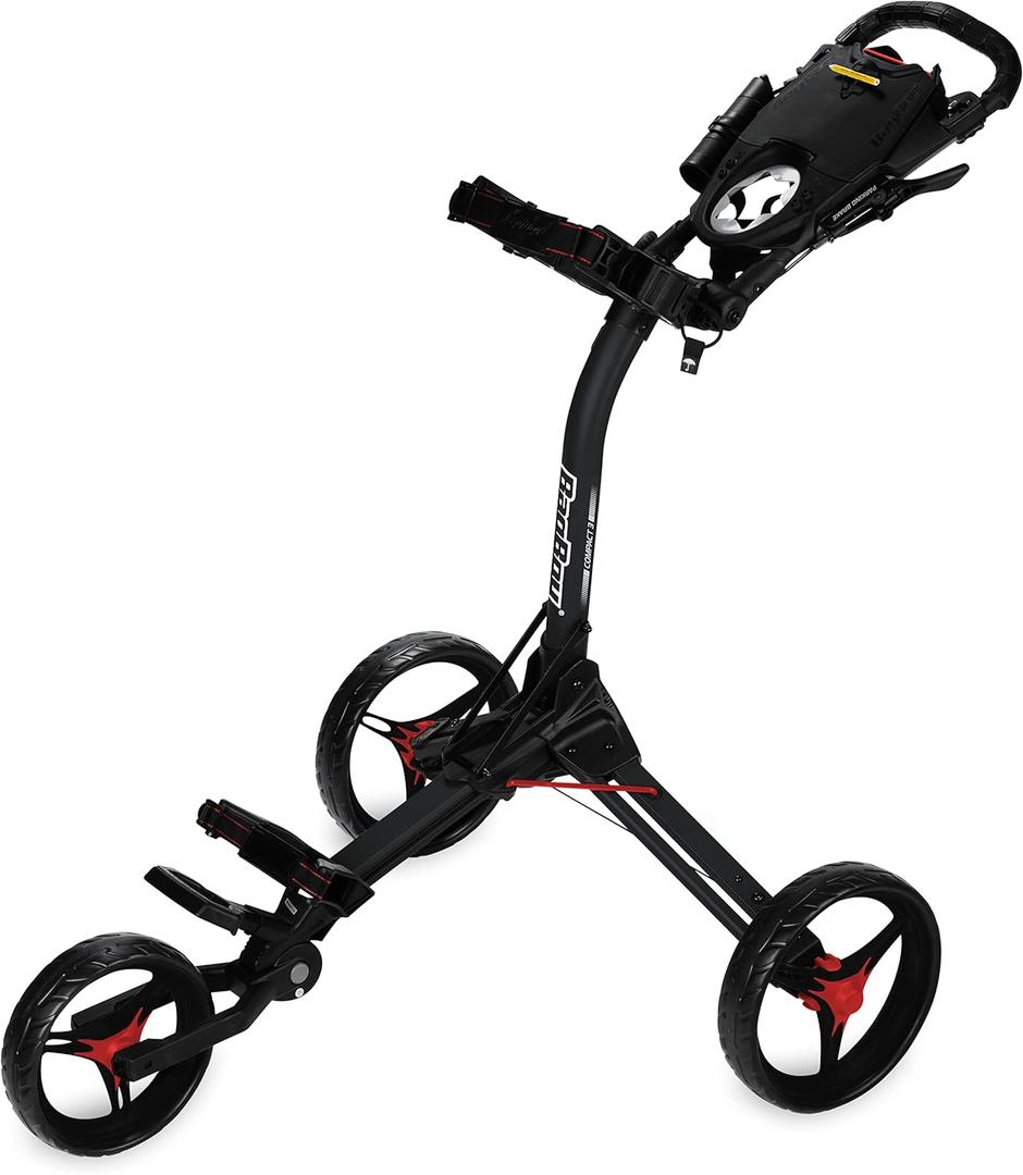 Bag Boy Bag Boy Compact 3 Golf Push Cart,  Product Dimensions 13"L x 29"W x 12"H, Item Weight 14 pounds