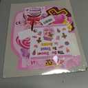 95Pcs Valentine's Day Sweet Candy Christian Bulletin Board Decoration Set Tis So Sweet to Trust in Jesus Valentine's Day Cutout Name Tags Faith Religious Wall Decor for Classroom Preschool Chalkboard