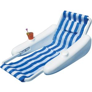 SunChaser Sling Floating Swimming Pool Lounge Chair
