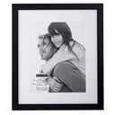 Malden 11x14 Matted Picture Frame - Made to Display Pictures 8x10 with Mat, or 11x13 without Mat - Black
