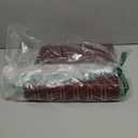 Vintage Hardback 3 Ring Binder 1.5 Inch, Professional Leather Binder 3 Ring, Three Ring Binders Fits 8.5 x 11, D Ring Binders for Photo Album, Home, School and Office Supplies- Red