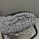 MAXIJIN Stretch Couch Cover Sofa Covers for 3 Cushion Couch (71"-91" Washable Sofa Slipcovers with Non-Slip Foam & Elastic Strap, Dog Cat Pet Friendly Furniture Protector (Large, Light Gray)