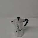 Bialetti - Moka Express: Iconic Stovetop Espresso Maker, Makes Real Italian Coffee, Moka Pot 1 Cup (2 Oz - 60 Ml), Aluminium, Silver