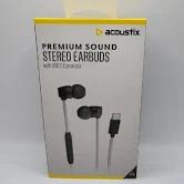 ACOUSTIX Premium Sound Stereo Earbuds