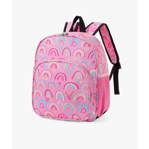 Kids Backpack for Girls Toddler Backpack for Preschool Kindergarten Child Cute Daycare School Bookbag Travel Pink Rainbow