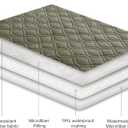 Ameritex Waterproof Dog Bed Cover Pet Blanket for Furniture Bed Couch Sofa Reversible