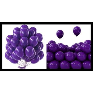 PartyWoo Dark Purple Balloons 100 pcs and PartyWoo Royal Purple Balloons 50 pcs
