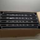 IRIS USA 5-Shelf Heavy Duty Plastic Storage Shelves, 750lb Capacity, 73" H x 36" W x 18" D, Large Modular Shelving Unit Storage Organizer for Garage, Home, Warehouse & Gym, Storage Rack - Black