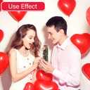 Capsule Letters Message in a Bottle Glass Gift for Lover Favor Bottle Love Letter Valentine's Day Gifts (Black Color 110pcs)