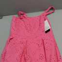 PRETTYGARDEN Womens Sleeveless Maxi Summer Dresses 2026 Hollow Out Eyelet Square Neck Ruffle Flowy Beach Vacation Sundress Small