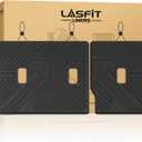 LASFIT Rear Seat Back Protector for Honda Passport 2026, All Weather TPE Pet Friendly Custom Fit Passport Second Row Back Seat Cover Mat Liner Accessories, Black