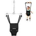 Cowiewie Baby Door Jumper, 2 in 1 Baby Walking Harness, Baby Jumper with Adjustable Height