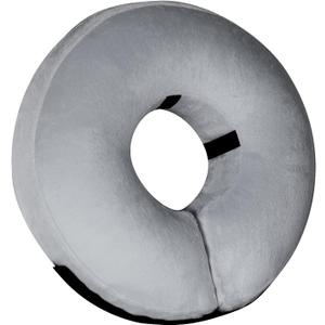 Inflatable Dog Cone Collar-Soft Protective Cone for Dogs After Surgery,Dog Donut Collar for Large Medium Small Dogs and Cats (Grey,X-Large) (X-Large(Neck:18"-25"))