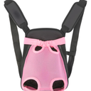 Pet Carrier Backpack, Adjustable Pet Front Carriers for Small Medium Dogs Cats 5-18 Lbs, Legs Out, Dog Cat Carrier Backpack for Hiking,Camping,Traveling,Cycling (Pink, Large（Fit:10-18lb）