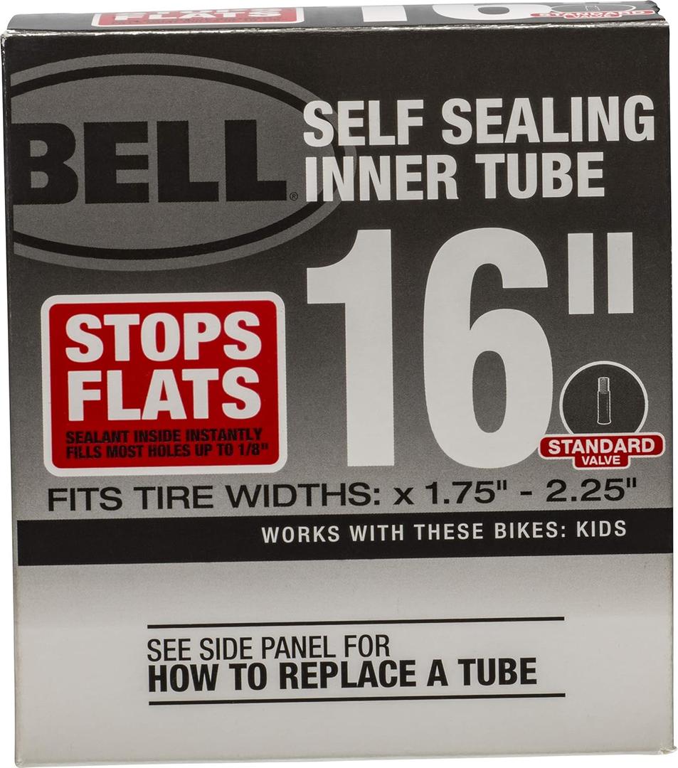 Bell Sports inc 1002627 16 -Inch, Self Sealing Bike Inner Tube (One Size)