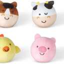 Melissa & Doug Rollables Farm Friends Infant and Toddler Toy (4 Pieces)