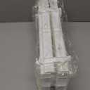 Extra Height 16 Christmas Tree Fence, 24pcs Christmas Tree Gate, White Christmas Fence Decorations for Cat, Small Dog, Suit for Christmas, Birthday, Wedding Decoration