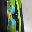 Kids Swim Goggles Age 2-6, Toddler Goggles No Hair Pull,Child Goggles Padded HeadBand (1pk Kids -Yellow Croc)